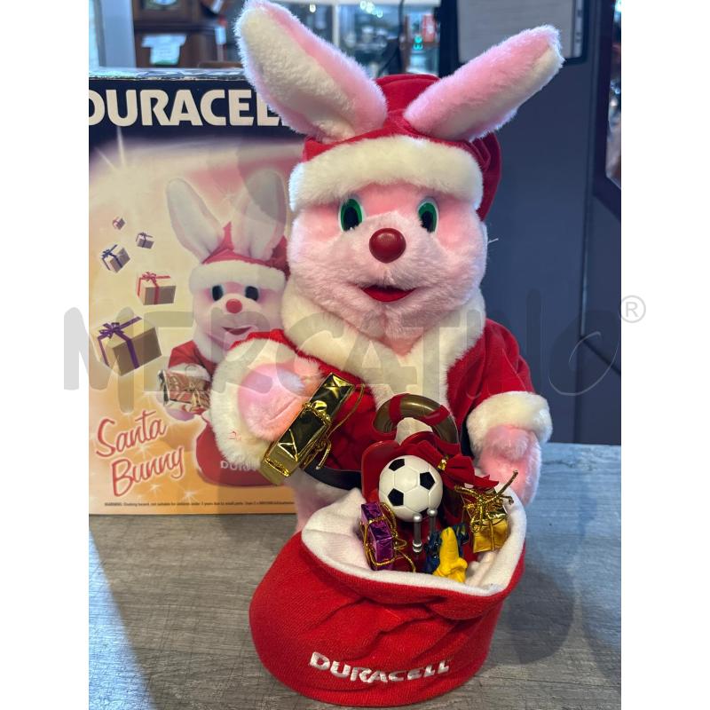 PELUCHE PROMOZIONALE DURACELL SANTA BUNNY | Mercatino dell'Usato Busnago 2