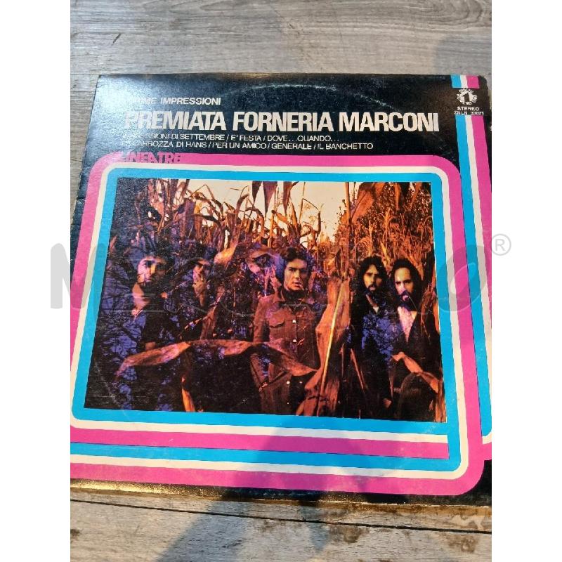 PFM  PRIME IMPRESSIONI (1976) | Mercatino dell'Usato Busnago 1