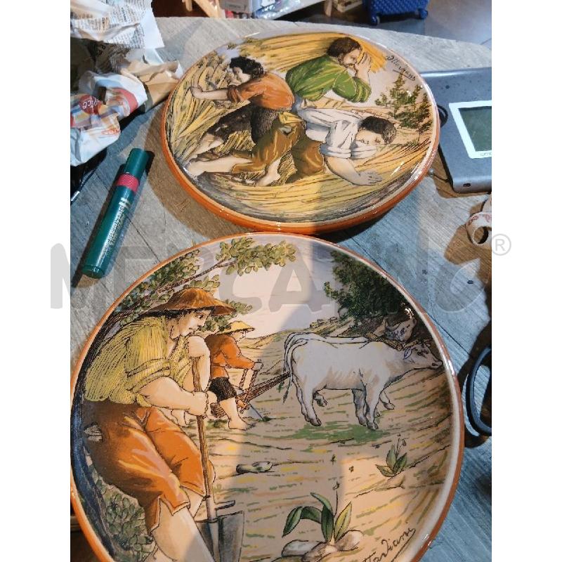 PIATTI DA COLLEZIONE PZ. 2 OTTAVIANI | Mercatino dell'Usato Busnago 1