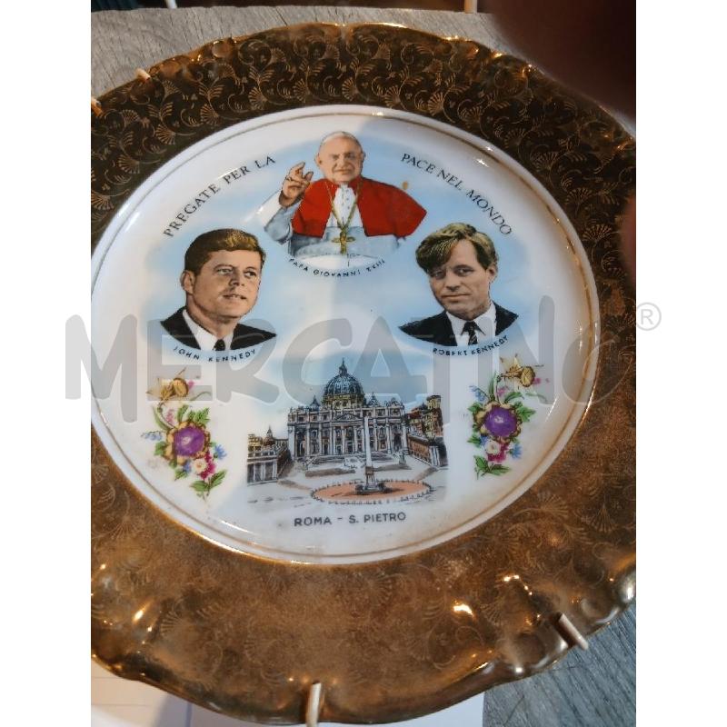  PIATTO COMMEMORATIVO  ANNI 60 DIAMETRO 26CM | Mercatino dell'Usato Busnago 2