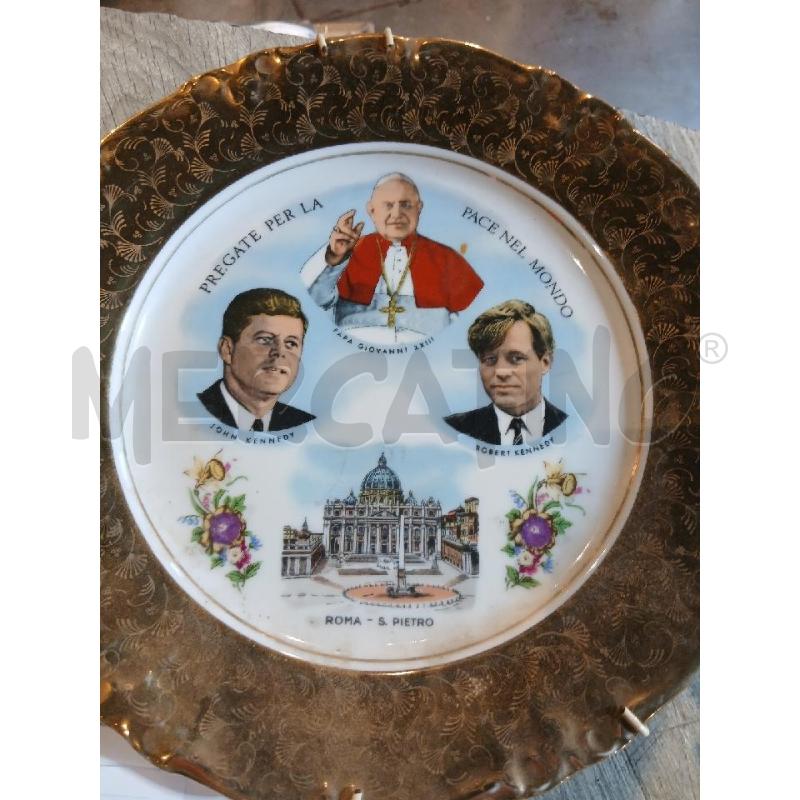  PIATTO COMMEMORATIVO  ANNI 60 DIAMETRO 26CM | Mercatino dell'Usato Busnago 4