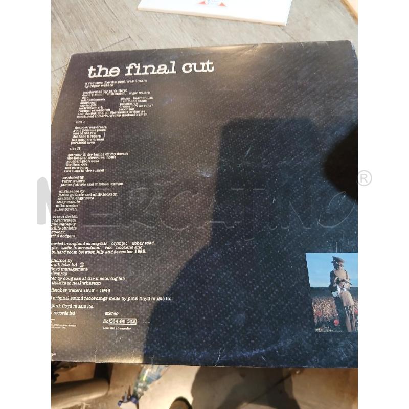 PINK FLOYD THE FINAL CUT (1983) | Mercatino dell'Usato Busnago 2