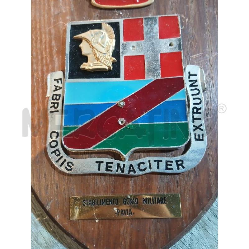 PLACCA CREST GENIO MILITARE PAVIA | Mercatino dell'Usato Busnago 2