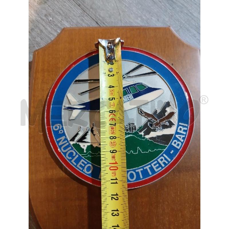 PLACCA CREST NUCLEO ELICOTTERI BARI | Mercatino dell'Usato Busnago 2