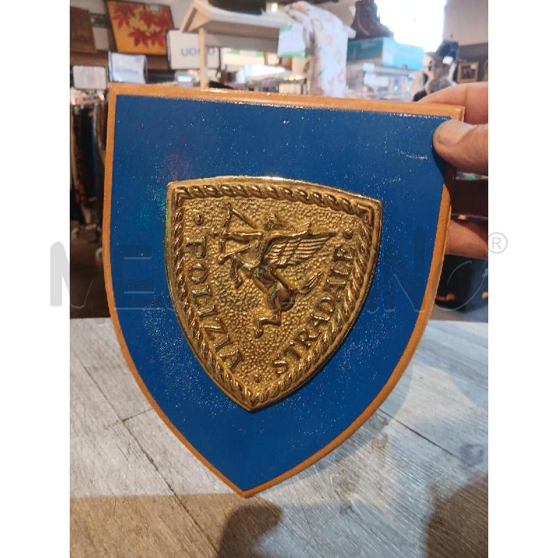 PLACCA CREST POLIZIA STRADALE | Mercatino dell'Usato Busnago 1