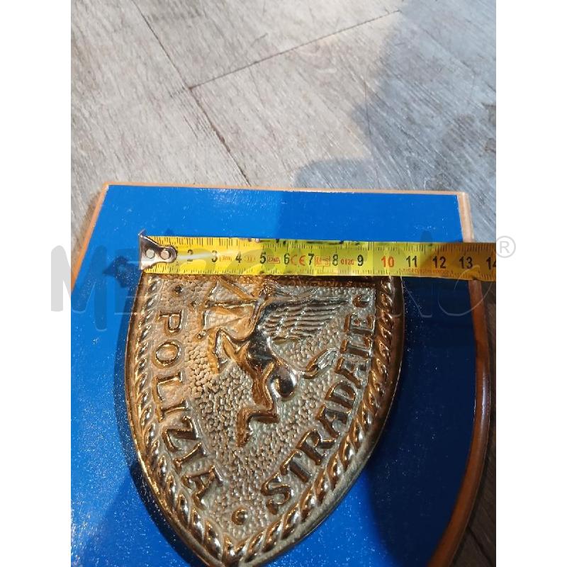 PLACCA CREST POLIZIA STRADALE | Mercatino dell'Usato Busnago 2