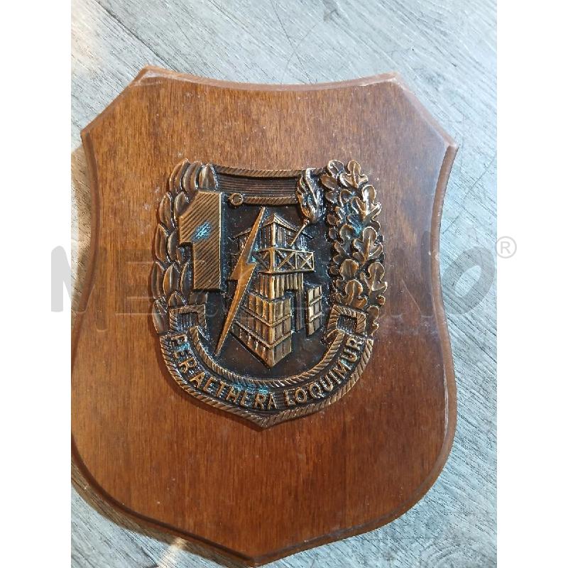 PLACCA CREST PRIMO REGGIMENTO TRASMISSIONI | Mercatino dell'Usato Busnago 1