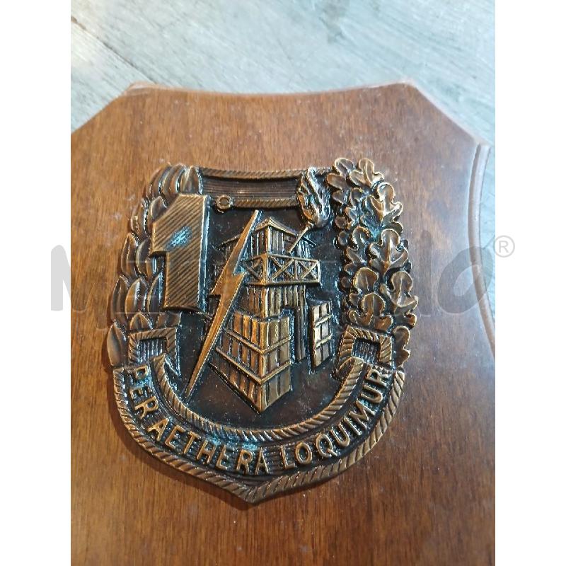 PLACCA CREST PRIMO REGGIMENTO TRASMISSIONI | Mercatino dell'Usato Busnago 2