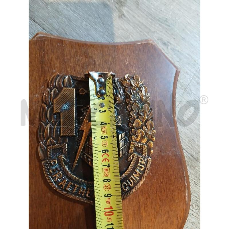 PLACCA CREST PRIMO REGGIMENTO TRASMISSIONI | Mercatino dell'Usato Busnago 4