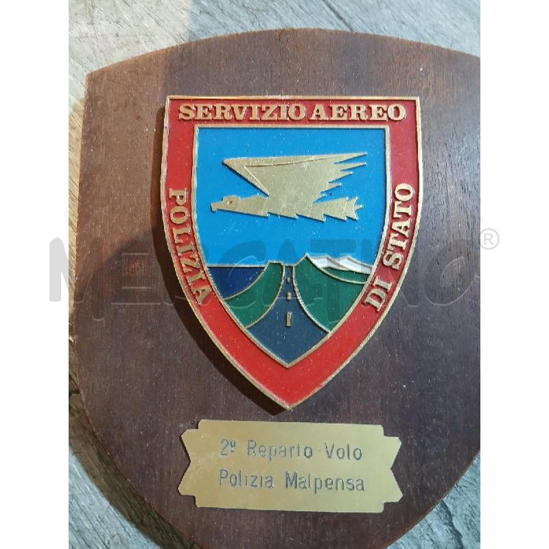 PLACCA CREST SERVIZIO AEREO POLIZIA DI STATO  | Mercatino dell'Usato Busnago 2
