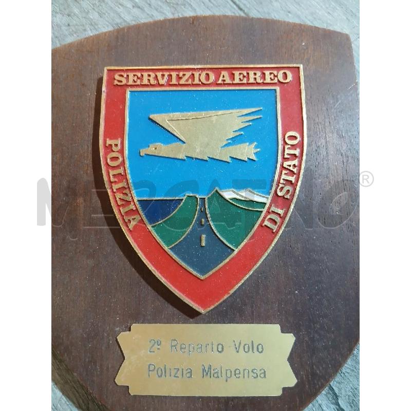 PLACCA CREST SERVIZIO AEREO POLIZIA DI STATO  | Mercatino dell'Usato Busnago 4
