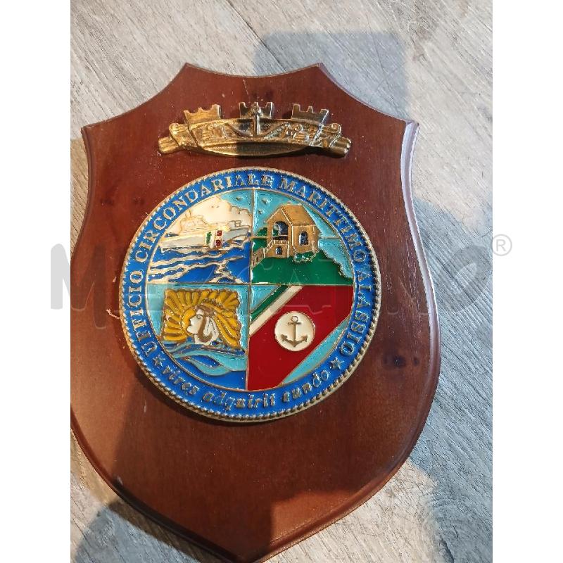 PLACCA CREST UFFICIO CIRCONDARIALE MARITTIMO ALASSIO | Mercatino dell'Usato Busnago 1