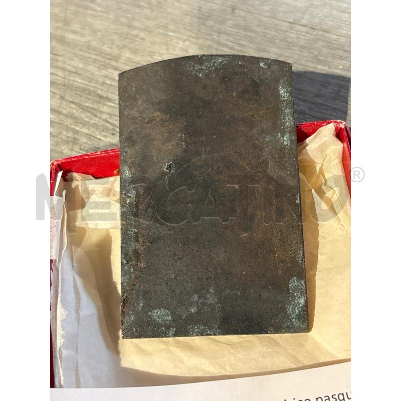 PLACCA DEL 1906 IN BRONZO GIORNALE SATIRICO PASQUINO | Mercatino dell'Usato Busnago 3
