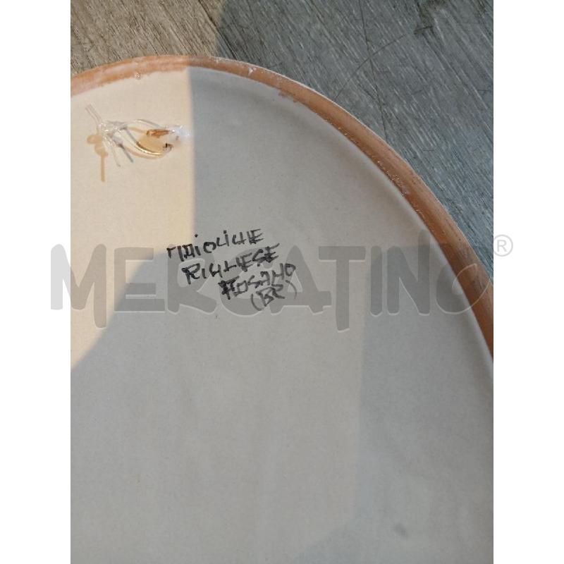 PLACCA IN CERAMICA MAIOLICA COMPAGNIA CARABINIERI FASANO CM 27X21 | Mercatino dell'Usato Busnago 3