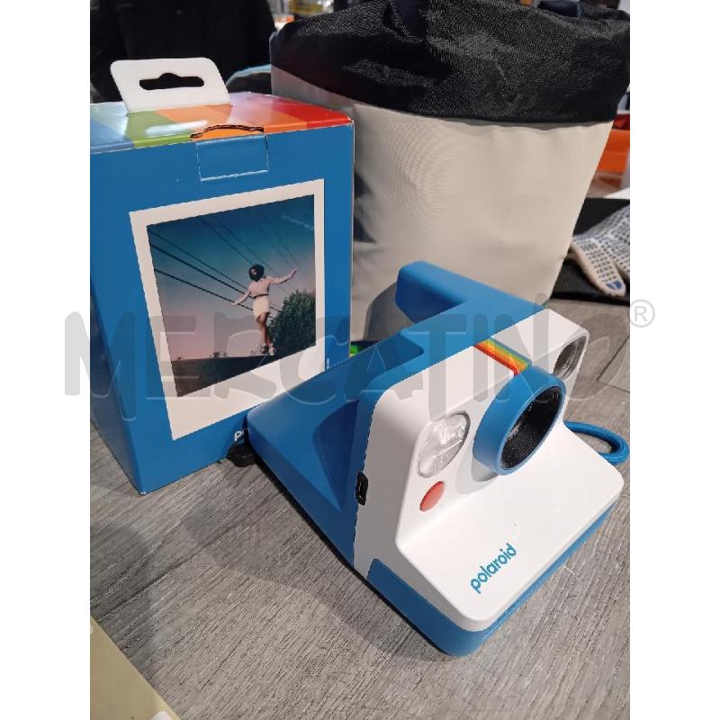 POLAROID NOW GEN AZZURA CON BORSA POLAROOID NOW | Mercatino dell'Usato Busnago 2