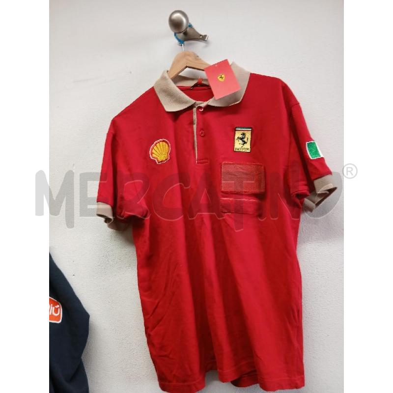POLO UOMO OPERAIO FERRARI  COD 5960 | Mercatino dell'Usato Busnago 1