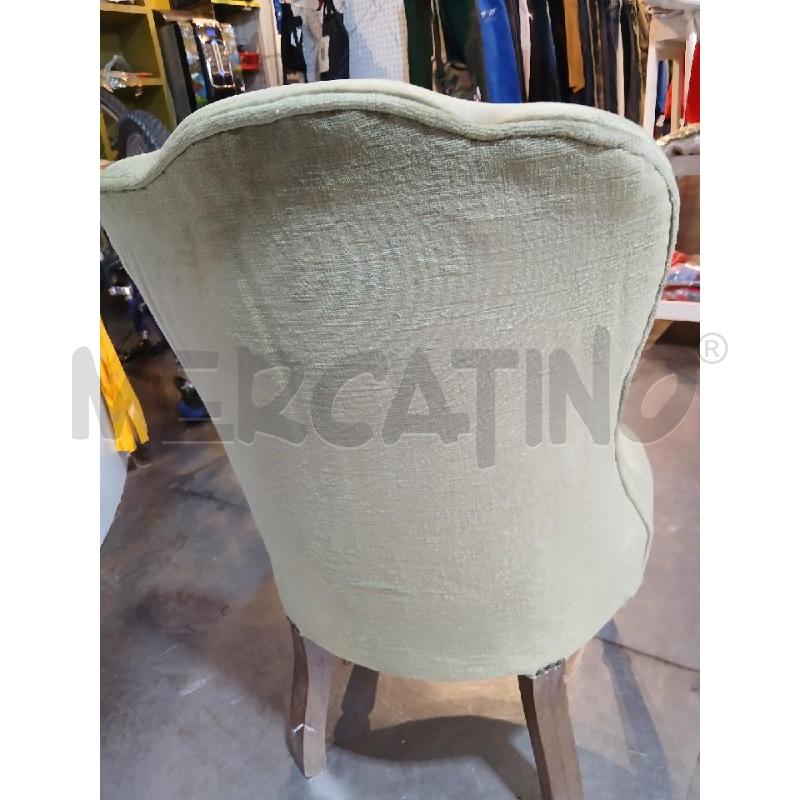 POLTRONCINA DA CAMERA VERDE | Mercatino dell'Usato Busnago 3