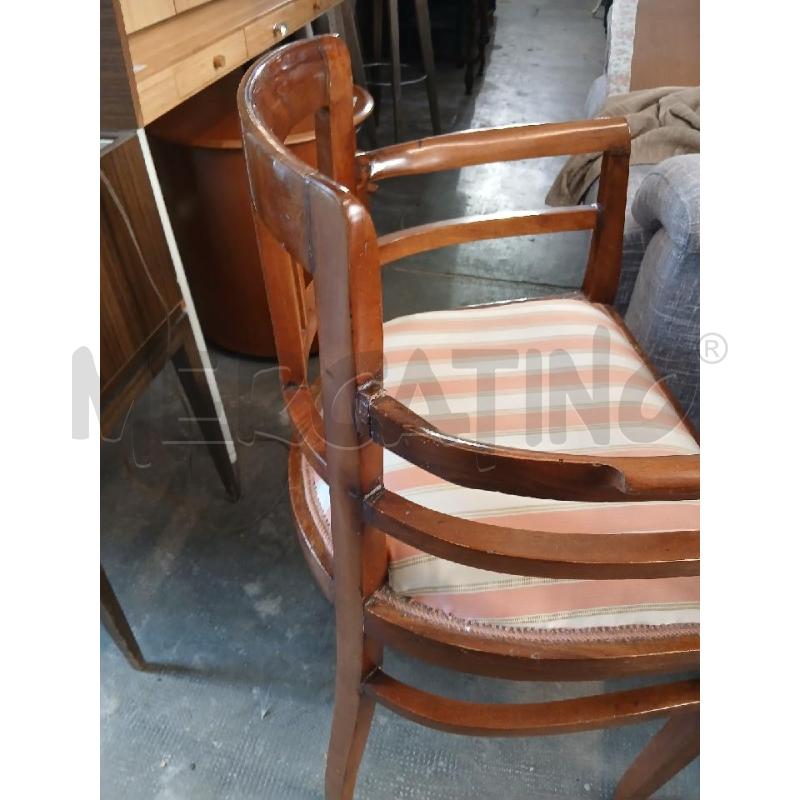 POLTRONCINA STILE LIBERTY | Mercatino dell'Usato Busnago 3