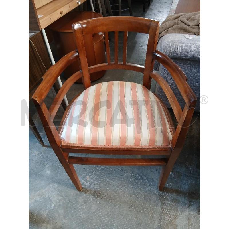 POLTRONCINA STILE LIBERTY   | Mercatino dell'Usato Busnago 1