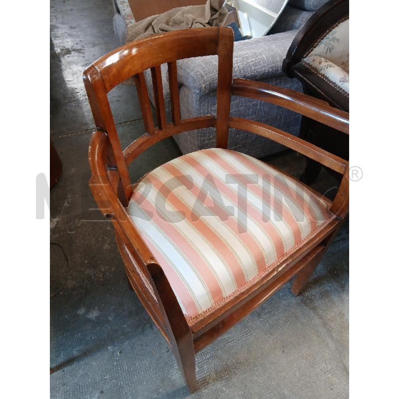 POLTRONCINA STILE LIBERTY   | Mercatino dell'Usato Busnago 2