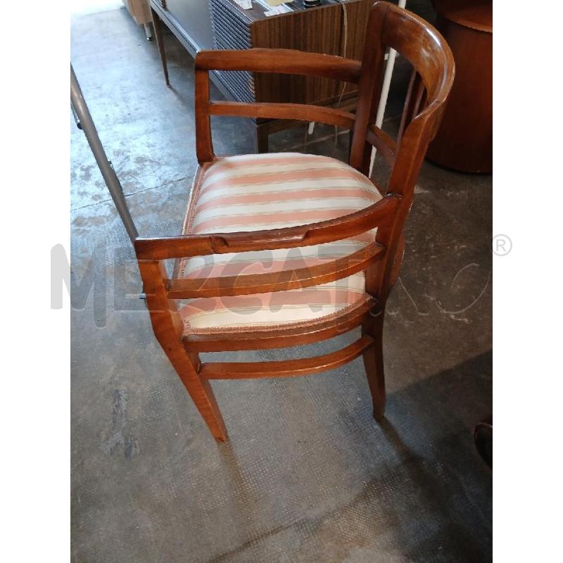 POLTRONCINA STILE LIBERTY   | Mercatino dell'Usato Busnago 3