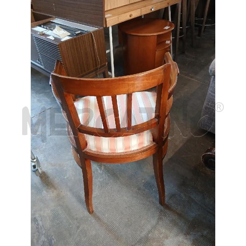 POLTRONCINA STILE LIBERTY   | Mercatino dell'Usato Busnago 4