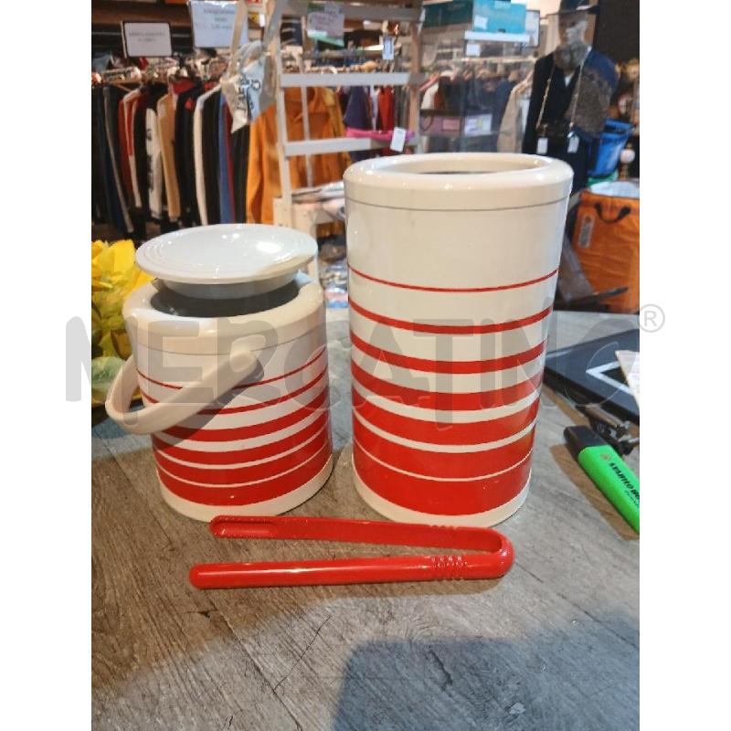 PORTA BOTTIGLIA RAFFRESCATORE E PINZA BIESSE ANNI 80 | Mercatino dell'Usato Busnago 1