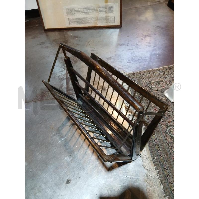 PORTA RIVISTE ANNI 60 PIEGHEVOLE  | Mercatino dell'Usato Busnago 1