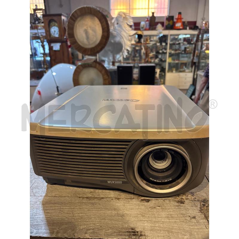 PROIETTORE  CANON WUX5000 CON TELECOMANDO | Mercatino dell'Usato Busnago 1