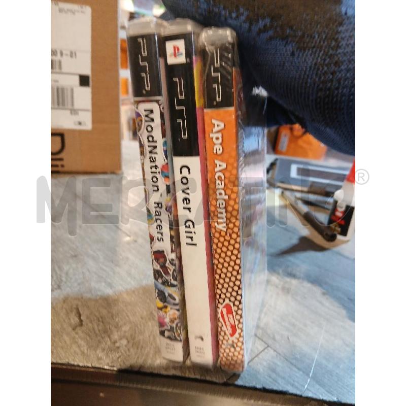 PSP GIOCHI 3 GIOCHI SIGILLATI | Mercatino dell'Usato Busnago 3