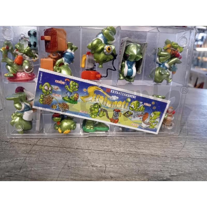 PUPAZZETTI SORPRESE KINDER 10 EXTRATERRESTRI STRALUNATI | Mercatino dell'Usato Busnago 3