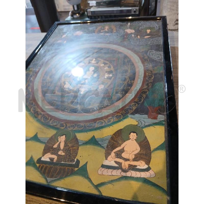 QUADRO BUDDISTA MISURE 45X32 | Mercatino dell'Usato Busnago 3