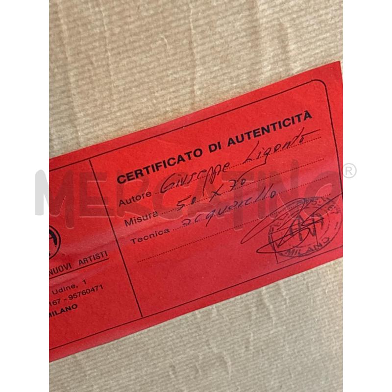 QUADRO CITTA GIUSEPPE LIGONTO   | Mercatino dell'Usato Busnago 4