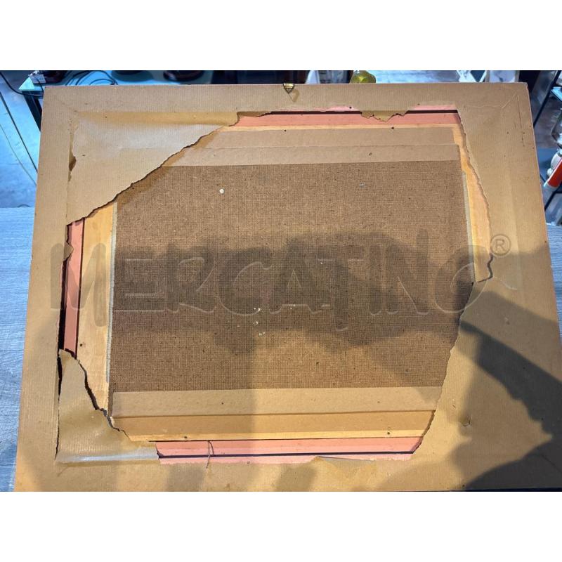 QUADRO G. DE LILLIS CORNICE ROVINATA BARCHE AL PORTO  | Mercatino dell'Usato Busnago 5