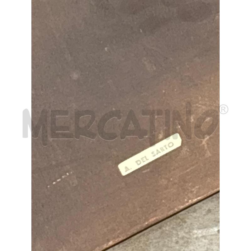 QUADRO VECCHIO ULTIMA CENA CORNICE DORATA | Mercatino dell'Usato Busnago 5