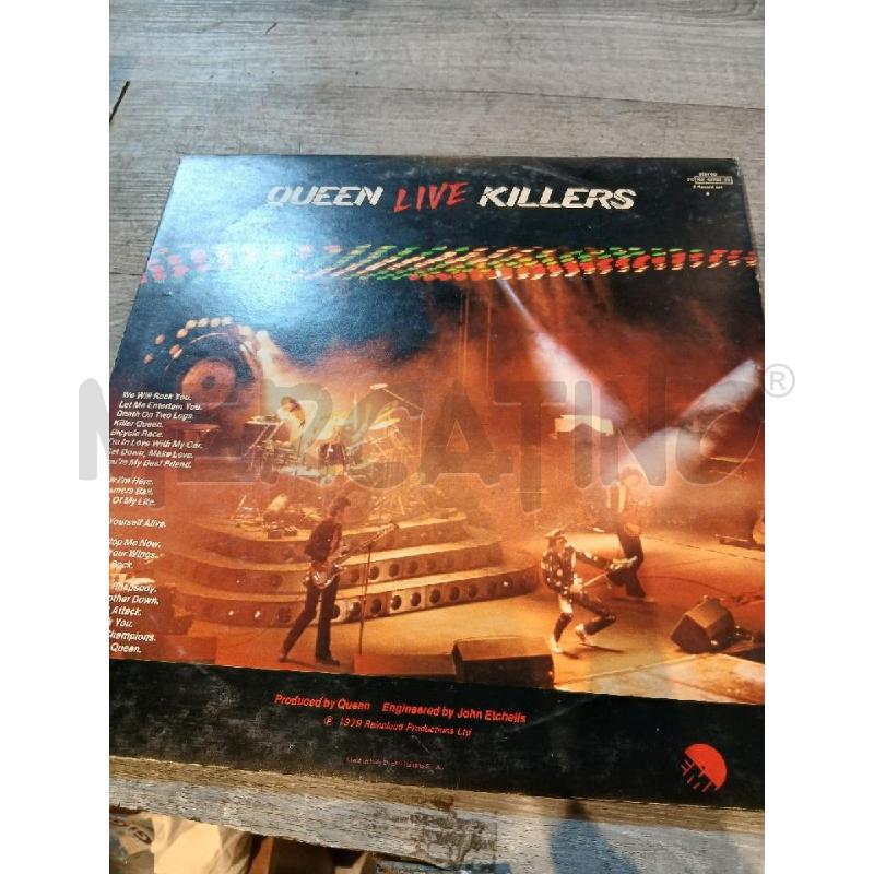 QUEEN LIVE KILLERS DOPPIO DISCO (1979) | Mercatino dell'Usato Busnago 2