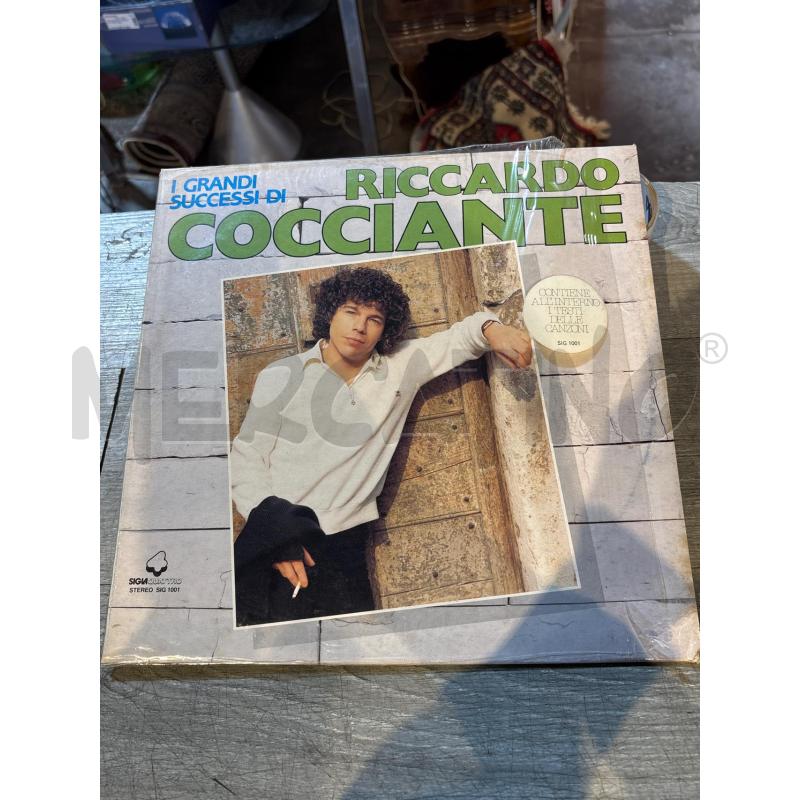 RICCARDO COCCIANTE I GRANDI SUCCESSI 1983 | Mercatino dell'Usato Busnago 1