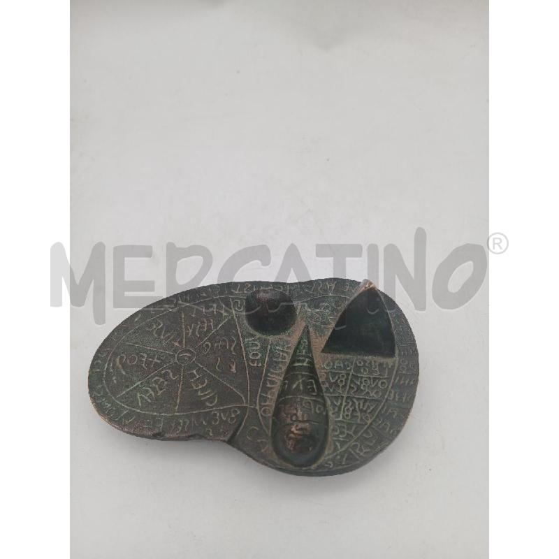 RIPRODUZIONE CERAMICHE ARTISTICHE FEGATO DI PIACENZA IN BRONZO | Mercatino dell'Usato Busnago 3