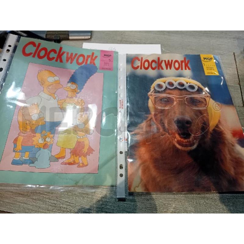 RIVISTE VECCHIE PZ. 2 CLOCKWORK | Mercatino dell'Usato Busnago 1