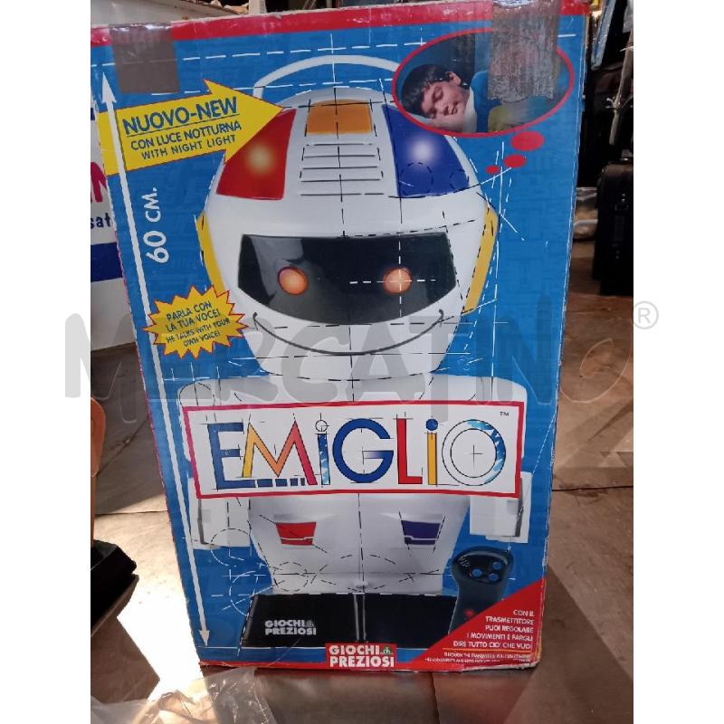 ROBOT EMIGLIO ANNI 9 (SI ACCENDE, CON SCATOLA ORIGINALE) | Mercatino dell'Usato Busnago 5