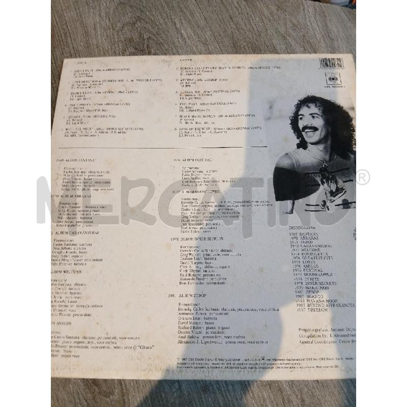 SANTANA I GRANDI SUCCESSI (1987) | Mercatino dell'Usato Busnago 2