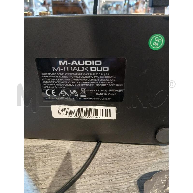 SCHEDA AUDIO M-TRAKER SOLO M-AUDIO | Mercatino dell'Usato Busnago 4
