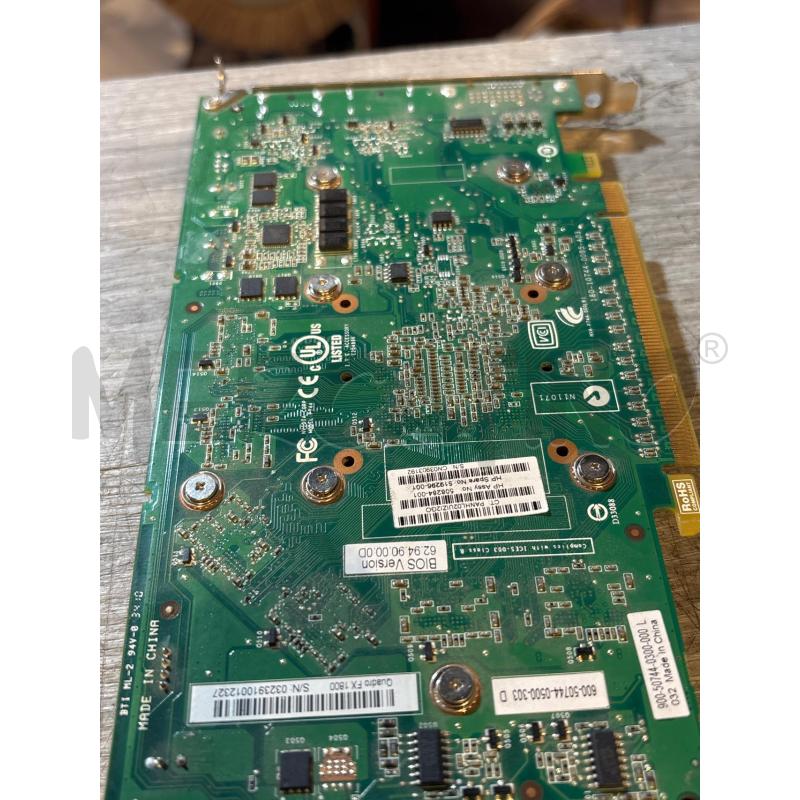SCHEDA VIDEO  NVIDIA FX 1800 | Mercatino dell'Usato Busnago 3