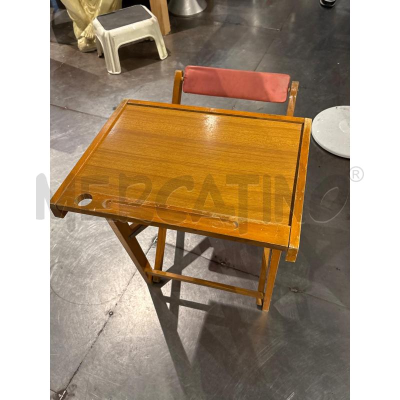 SCRIVANIA BAMBINI ANNI 60 PIEGHEVOLE | Mercatino dell'Usato Busnago 2