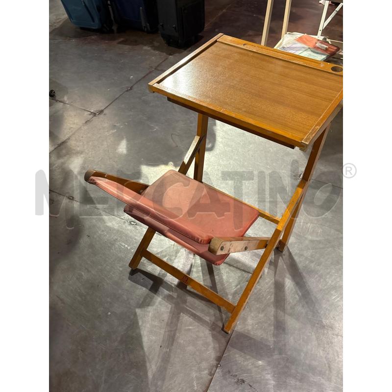 SCRIVANIA BAMBINI ANNI 60 PIEGHEVOLE | Mercatino dell'Usato Busnago 4