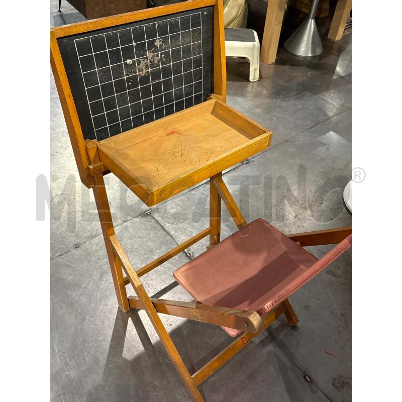 SCRIVANIA BAMBINI ANNI 60 PIEGHEVOLE | Mercatino dell'Usato Busnago 5