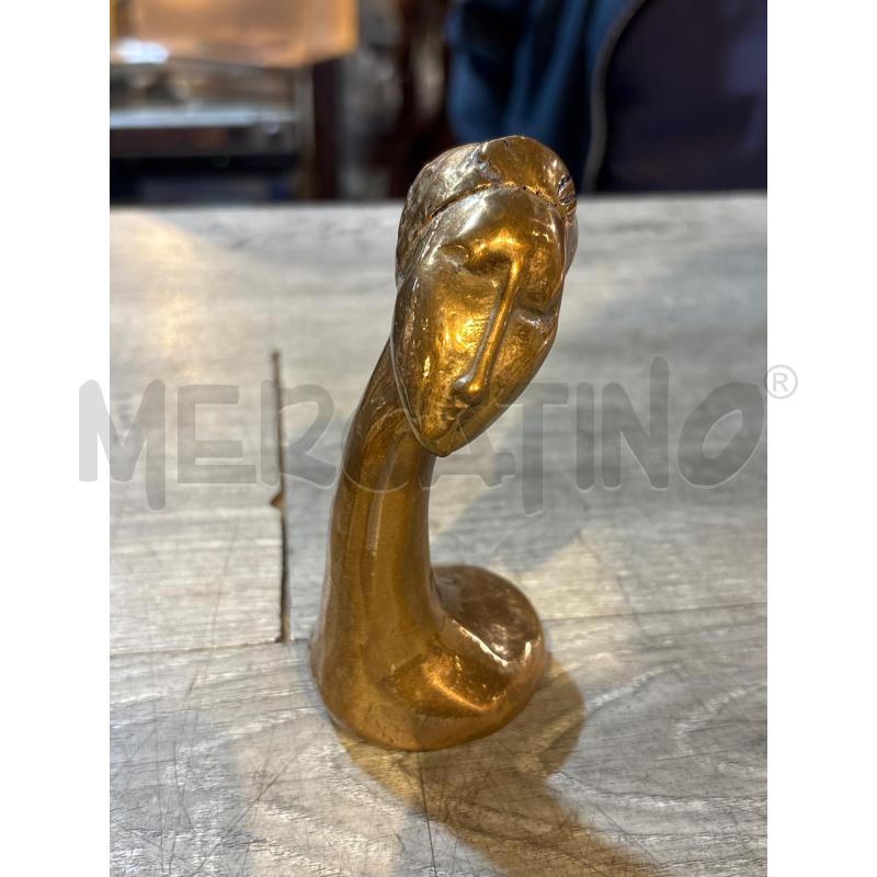SCULTURA PICCOLA IN BRONZO G. MATTIOLI | Mercatino dell'Usato Busnago 1