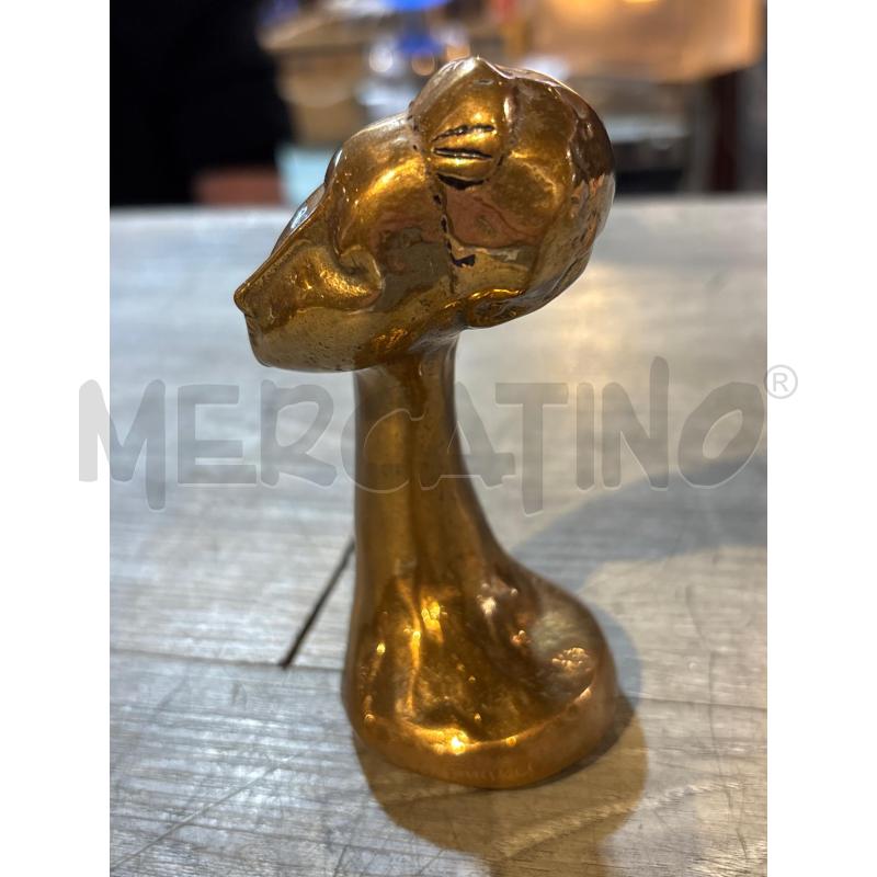 SCULTURA PICCOLA IN BRONZO G. MATTIOLI | Mercatino dell'Usato Busnago 2