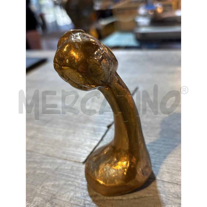 SCULTURA PICCOLA IN BRONZO G. MATTIOLI | Mercatino dell'Usato Busnago 3