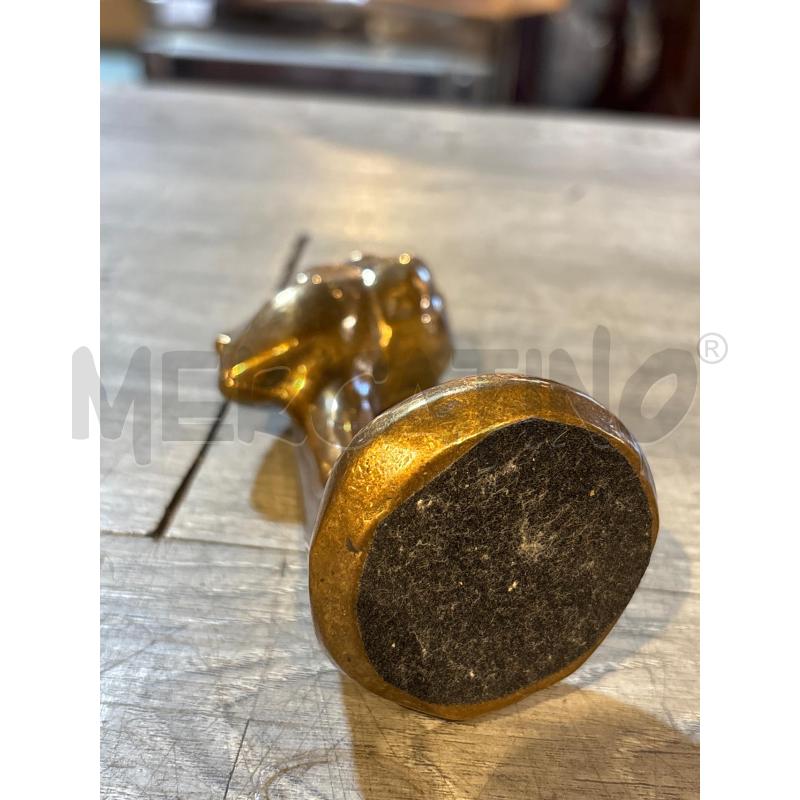 SCULTURA PICCOLA IN BRONZO G. MATTIOLI | Mercatino dell'Usato Busnago 5